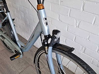 Elektrische fiets / e-bike, batavus, wayz, lichtblauw - afbeelding 16 van  26