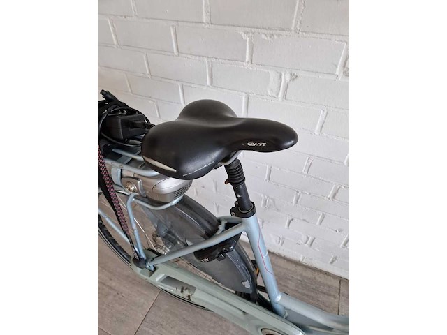Elektrische fiets / e-bike, batavus, wayz, lichtblauw - afbeelding 17 van  26