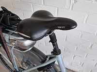 Elektrische fiets / e-bike, batavus, wayz, lichtblauw - afbeelding 17 van  26