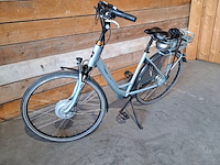 Elektrische fiets / e-bike, batavus, wayz, lichtblauw - afbeelding 20 van  26