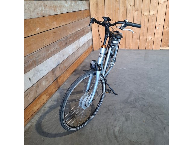 Elektrische fiets / e-bike, batavus, wayz, lichtblauw - afbeelding 21 van  26