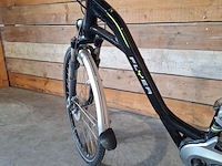 Elektrische fiets / e-bike, flyer, middenmotor, zwart - afbeelding 4 van  27