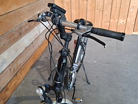 Elektrische fiets / e-bike, flyer, middenmotor, zwart - afbeelding 6 van  27