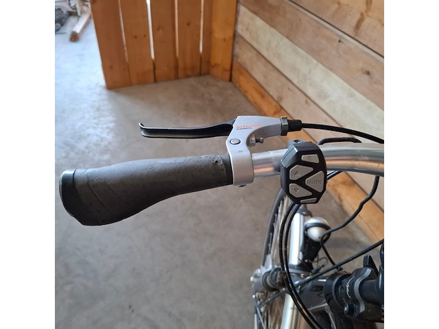 Elektrische fiets / e-bike, flyer, middenmotor, zwart - afbeelding 9 van  27