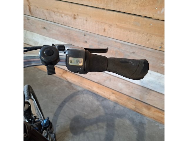 Elektrische fiets / e-bike, flyer, middenmotor, zwart - afbeelding 11 van  27