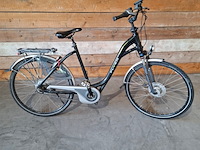 Elektrische fiets / e-bike, flyer, middenmotor, zwart - afbeelding 13 van  27