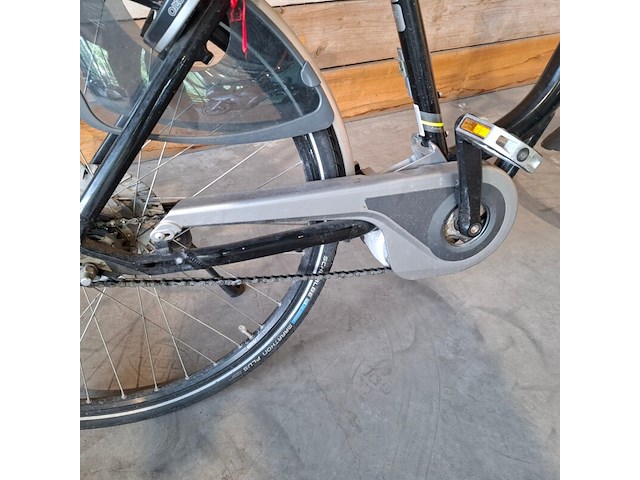 Elektrische fiets / e-bike, flyer, middenmotor, zwart - afbeelding 14 van  27