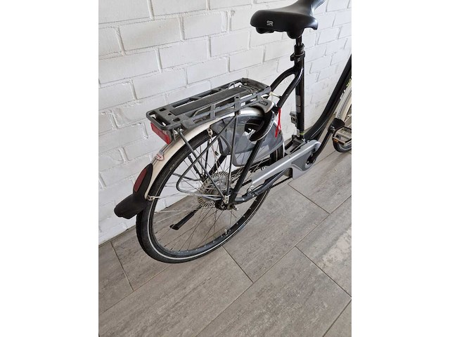 Elektrische fiets / e-bike, flyer, middenmotor, zwart - afbeelding 16 van  27