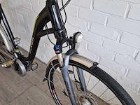 Elektrische fiets / e-bike, flyer, middenmotor, zwart - afbeelding 17 van  27