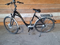 Elektrische fiets / e-bike, flyer, middenmotor, zwart - afbeelding 12 van  27