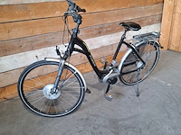 Elektrische fiets / e-bike, flyer, middenmotor, zwart - afbeelding 21 van  27