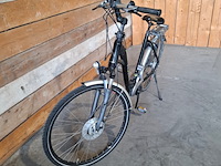 Elektrische fiets / e-bike, flyer, middenmotor, zwart - afbeelding 22 van  27