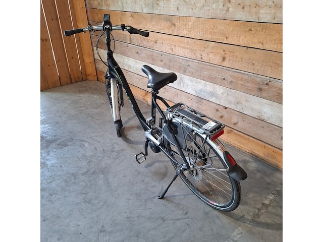 Elektrische fiets / e-bike, flyer, middenmotor, zwart - afbeelding 23 van  27
