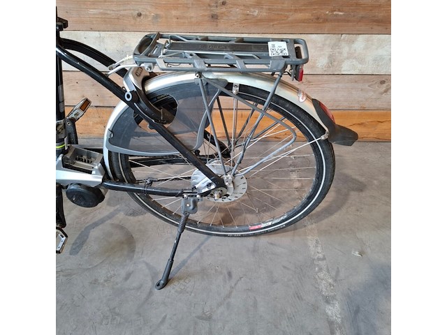 Elektrische fiets / e-bike, flyer, middenmotor, zwart - afbeelding 24 van  27