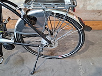 Elektrische fiets / e-bike, flyer, middenmotor, zwart - afbeelding 24 van  27