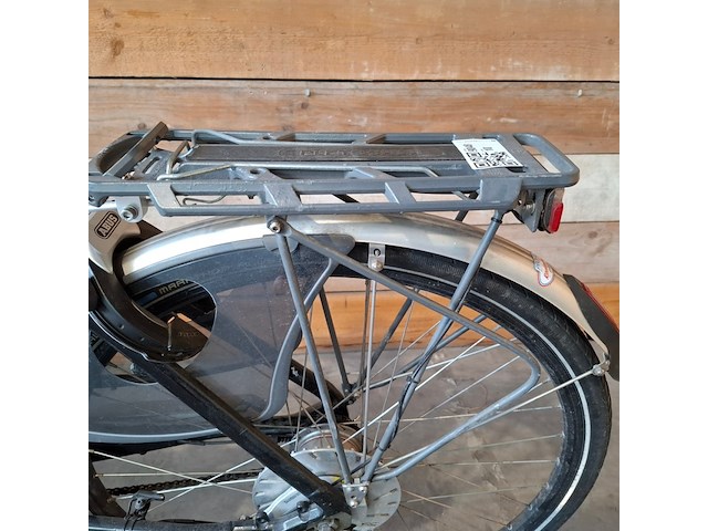 Elektrische fiets / e-bike, flyer, middenmotor, zwart - afbeelding 25 van  27