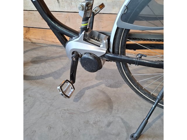 Elektrische fiets / e-bike, flyer, middenmotor, zwart - afbeelding 27 van  27