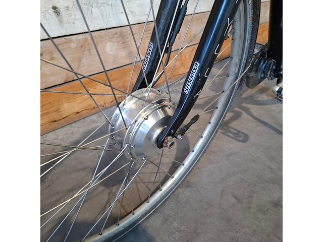 Elektrische fiets / e-bike, fylla, x1, zwart - afbeelding 6 van  24