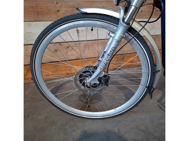 Elektrische fiets / e-bike, prolithium, daily driver, blauw - afbeelding 3 van  29