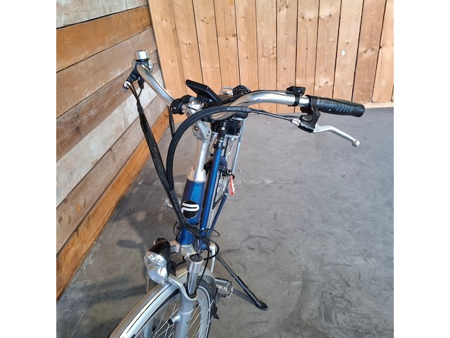 Elektrische fiets / e-bike, prolithium, daily driver, blauw - afbeelding 5 van  29