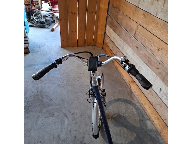 Elektrische fiets / e-bike, prolithium, daily driver, blauw - afbeelding 6 van  29