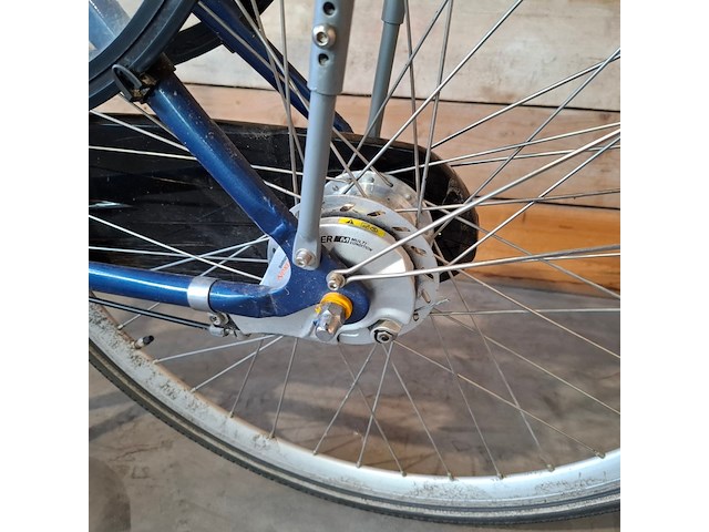 Elektrische fiets / e-bike, prolithium, daily driver, blauw - afbeelding 27 van  29