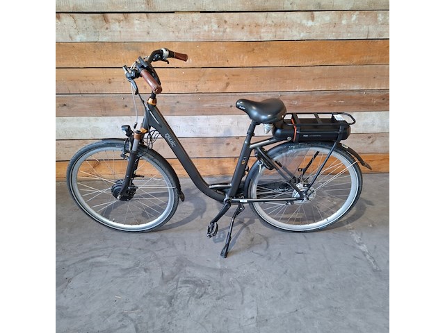 Elektrische fiets / e-bike, qwic, n7.1, donkergrijs / antraciet - afbeelding 2 van  8