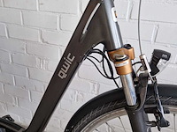 Elektrische fiets / e-bike, qwic, n7.1, donkergrijs / antraciet - afbeelding 7 van  8