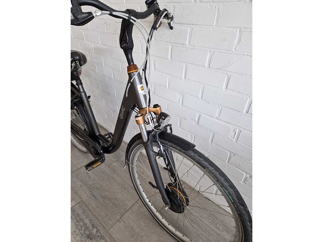 Elektrische fiets / e-bike, qwic, n7.1, donkergrijs / antraciet - afbeelding 8 van  8