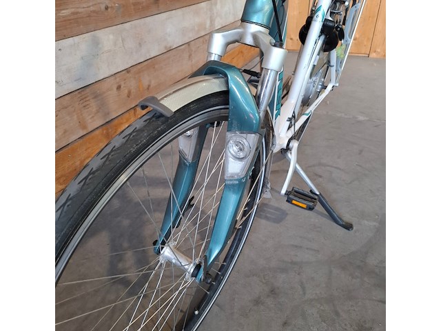 Elektrische fiets / e-bike, trek, t500, wit - afbeelding 4 van  27