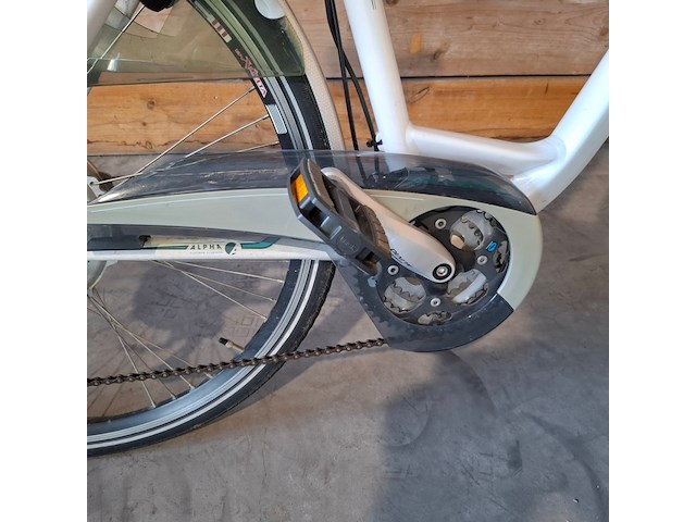 Elektrische fiets / e-bike, trek, t500, wit - afbeelding 11 van  27