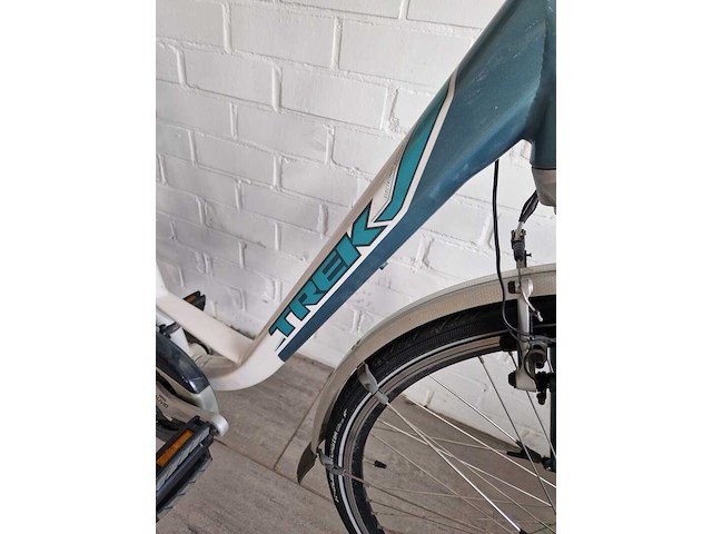 Elektrische fiets / e-bike, trek, t500, wit - afbeelding 14 van  27