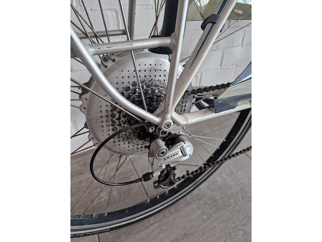 Elektrische fiets / e-bike, trek, t500, wit - afbeelding 17 van  27