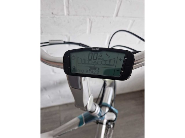 Elektrische fiets / e-bike, trek, t500, wit - afbeelding 20 van  27