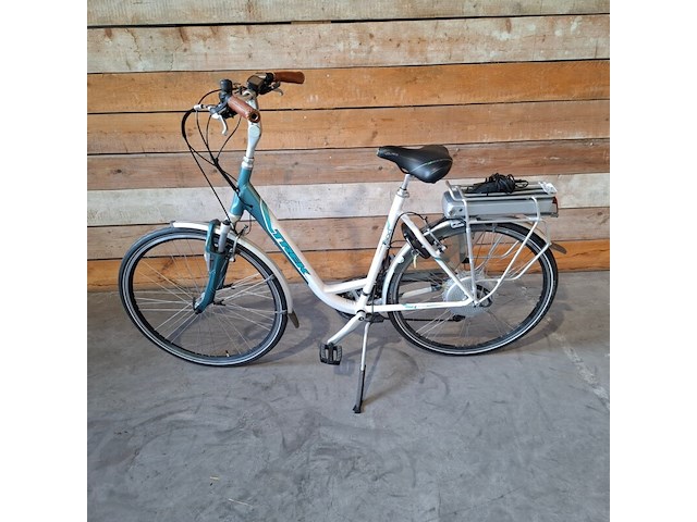 Elektrische fiets / e-bike, trek, t500, wit - afbeelding 12 van  27