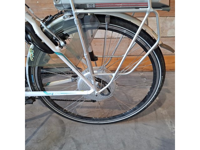 Elektrische fiets / e-bike, trek, t500, wit - afbeelding 25 van  27