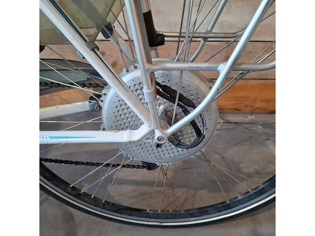 Elektrische fiets / e-bike, trek, t500, wit - afbeelding 26 van  27