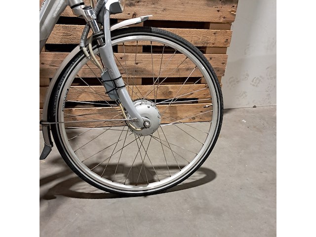 Elektrische fiets, gazelle, innergy, grijs / chroom - afbeelding 4 van  22