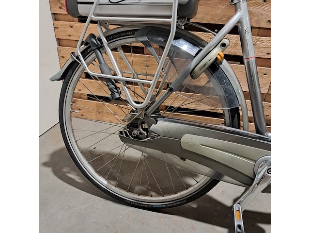 Elektrische fiets, gazelle, innergy, grijs / chroom - afbeelding 5 van  22