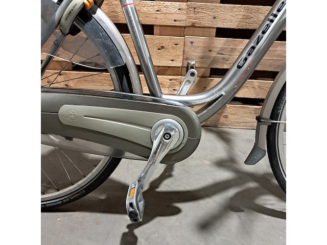 Elektrische fiets, gazelle, innergy, grijs / chroom - afbeelding 6 van  22