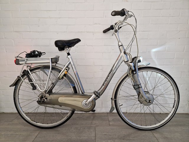 Elektrische fiets, gazelle, innergy, grijs / chroom - afbeelding 8 van  22