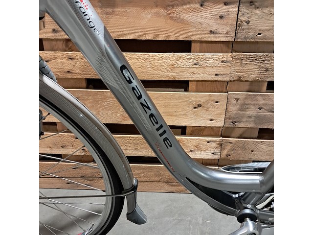 Elektrische fiets, gazelle, innergy, grijs / chroom - afbeelding 12 van  22