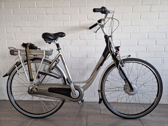 Elektrische fiets, gazelle, innergy, grijs / chroom - afbeelding 2 van  9