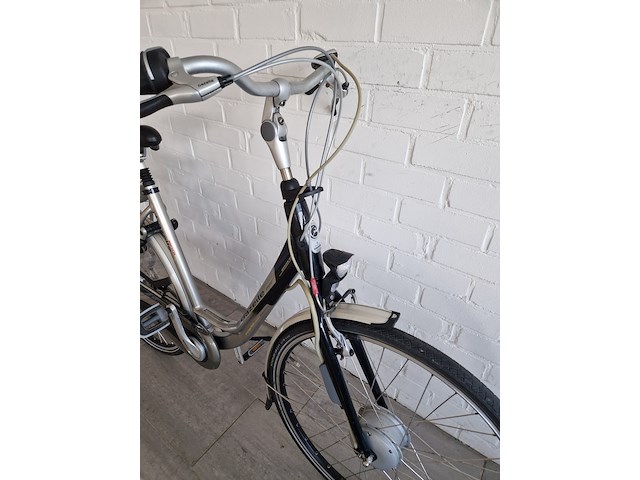 Elektrische fiets, gazelle, innergy, grijs / chroom - afbeelding 3 van  9
