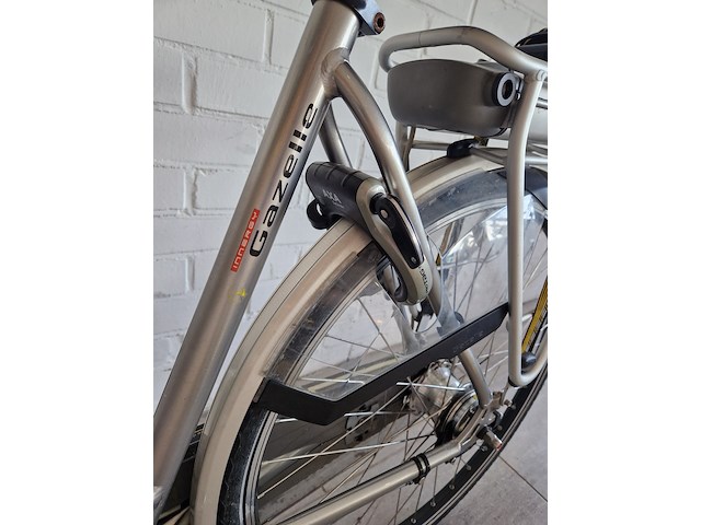 Elektrische fiets, gazelle, innergy, grijs / chroom - afbeelding 9 van  9