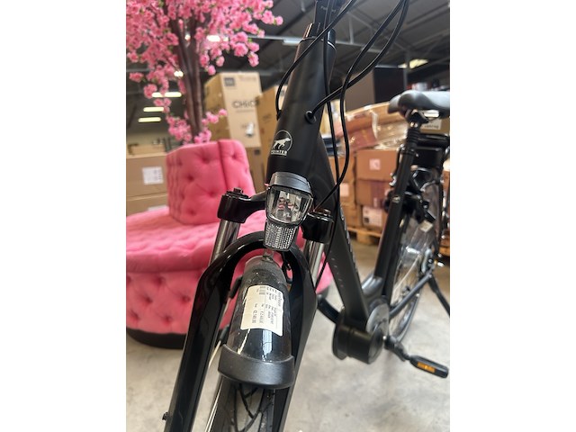 Elektrische fiets hoogte 50 pointer, ducora, mat zwart - afbeelding 5 van  14