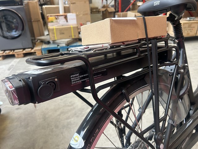 Elektrische fiets hoogte 50 pointer, ducora, mat zwart - afbeelding 11 van  14