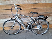 Elektrische fiets, koga, e-tesla, grijs / chroom - afbeelding 1 van  10