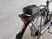 Elektrische fiets, koga, e-tesla, grijs / chroom - afbeelding 7 van  10