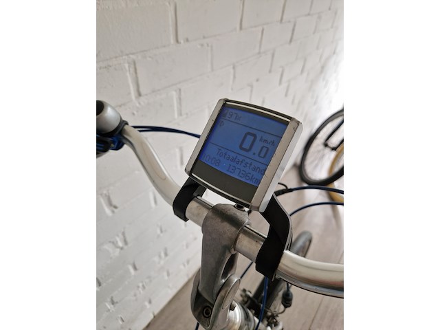 Elektrische fiets, koga, e-tesla, grijs / chroom - afbeelding 8 van  10